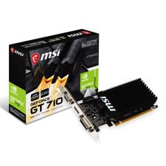 MSI GeForce GT 710 2GD3H LP 2GB DDR3 64-bit Low Profile Ekran Kartı