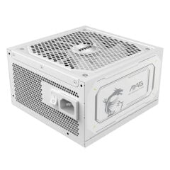 MSI MAG 1000GL PCIE5 WHITE 1000W 80+ GOLD POWER
