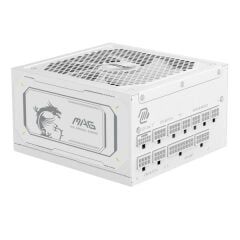 MSI MAG 1000GL PCIE5 WHITE 1000W 80+ GOLD POWER
