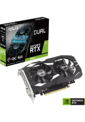 Asus Dual GeForce RTX 3050 OC Edition 6GB GDDR6 96-Bit Ekran Kartı (DUAL-RTX3050-O6G)