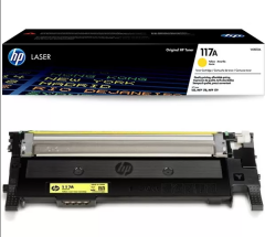 HP 117A Yellow (Sarı) Orijinal Lazer Toner Kartuşu - 700 Sayfa - W2072A