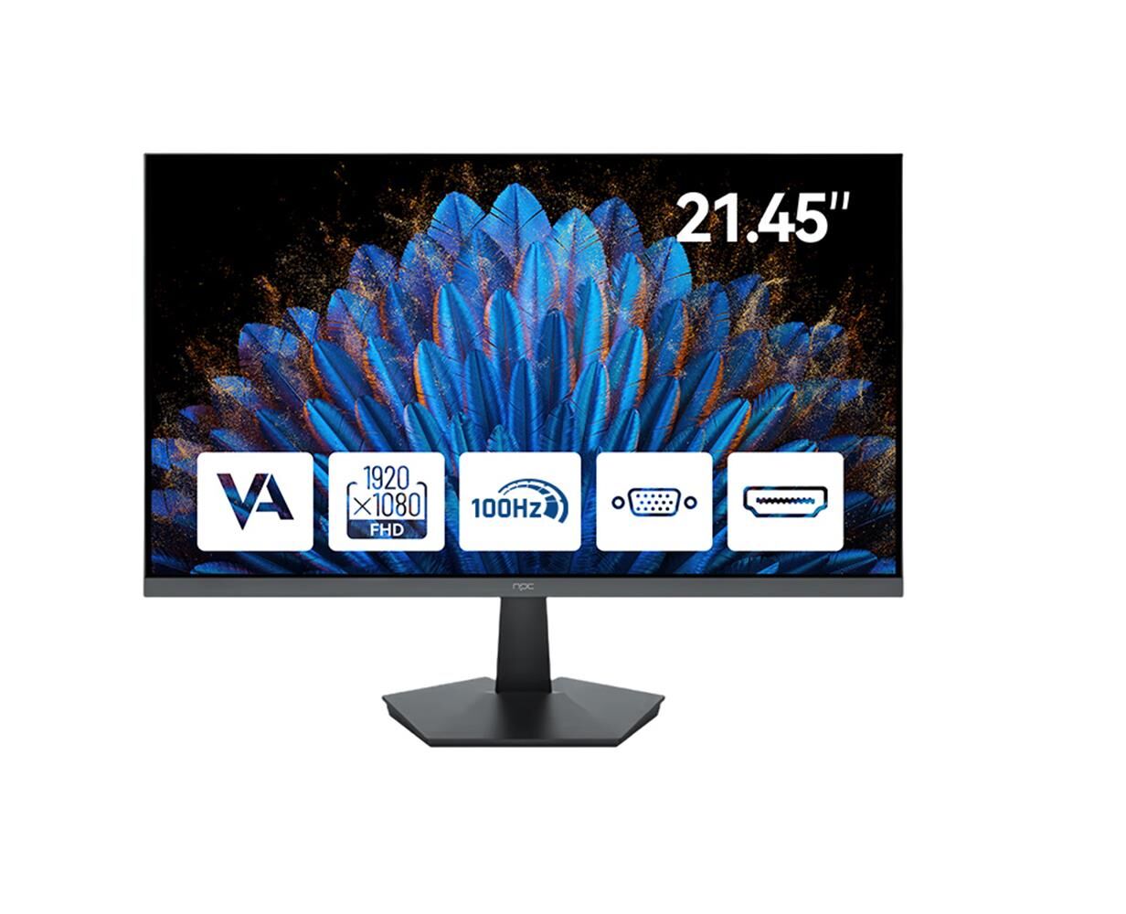 NPC MF2208-A 21.5 inç 100Hz 5ms VA Full HD HDMI VGA İş ve Ofis Monitörü