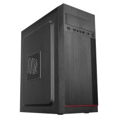 EVEREST K310 PEAK 350W SMD PSU 2×USB 2.0 + HD Audio (Kulaklık + MIC) Mid‑Tower Kompakt Tasarım ATX PC Kasası (1×80 mm RGB Arka Fan, 1×80 mm RGB Yan Fan, PSU Dahil)