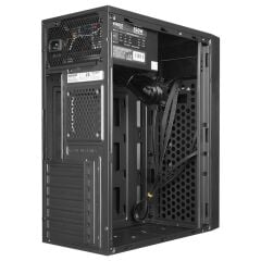 EVEREST K310 PEAK 350W SMD PSU 2×USB 2.0 + HD Audio (Kulaklık + MIC) Mid‑Tower Kompakt Tasarım ATX PC Kasası (1×80 mm RGB Arka Fan, 1×80 mm RGB Yan Fan, PSU Dahil)