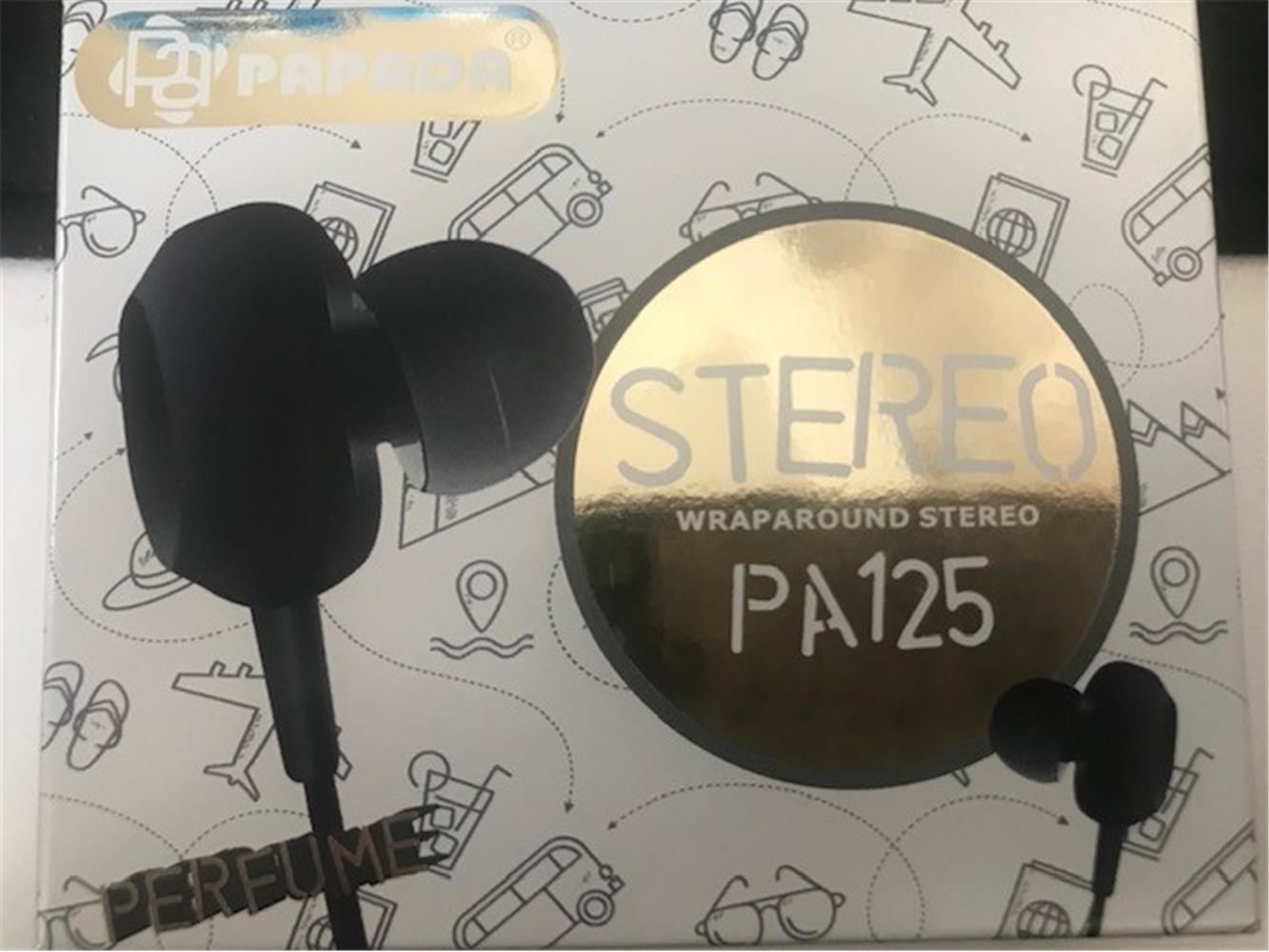 Megatech Papada PA125 Beyaz 3.5mm Mikrofonlu Kulak İçi Kulaklık
