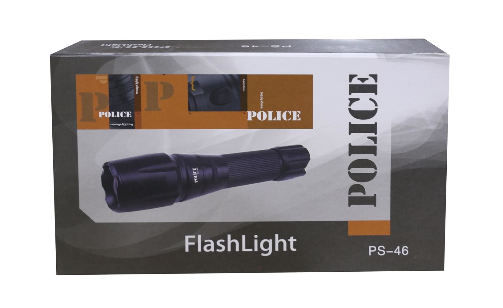 Police PS-46 Cree XML-T6 LED Şarj Edilebilir El Feneri
