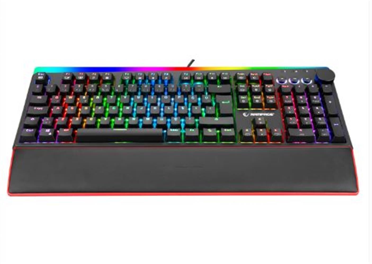 Rampage KB-R97 X-TRACER Full RGB Aydınlatmalı Red Switch Kablolu Mekanik Gaming Klavye