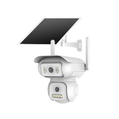 Joysee SW2 6Mp 2x2.8mm AOV Solar Wifi İki Kamera 4IR+4Led PTZ