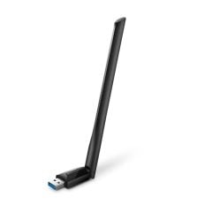 TP‑Link Archer T3U Plus AC1300 Dual‑Band Yüksek Kazançlı Kablosuz USB 3.0 Adaptör (867 Mbps 5 GHz + 400 Mbps 2.4 GHz), MU‑MIMO, Windows/macOS Uyumluluğu, Siyah