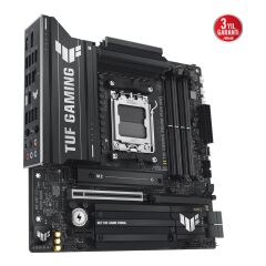 Asus TUF GAMING B850M-PLUS WIFI AMD B850 AM5 DDR5 8000MHz (OC) HDMI DP 2x M.2 Wi-Fi 6E mATX Anakart