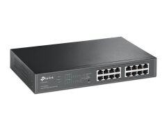TP-LINK TL-SG1016PE 16 Port Gigabit 10/100/1000 Mbps Yönetilebilir PoE Switch, 16 Gigabit RJ45 Port, 802.3af/at PoE Desteği, Küçük ve Orta Ölçekli İşletmeler İçin