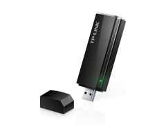 Tp‑Link Archer T4U AC1300 1200 Mbps (400 Mbps 2.4 GHz + 867 Mbps 5 GHz) Dual‑Band MU‑MIMO Yüksek Kazançlı 2× Antenli USB 3.0 Kablosuz USB Adaptör