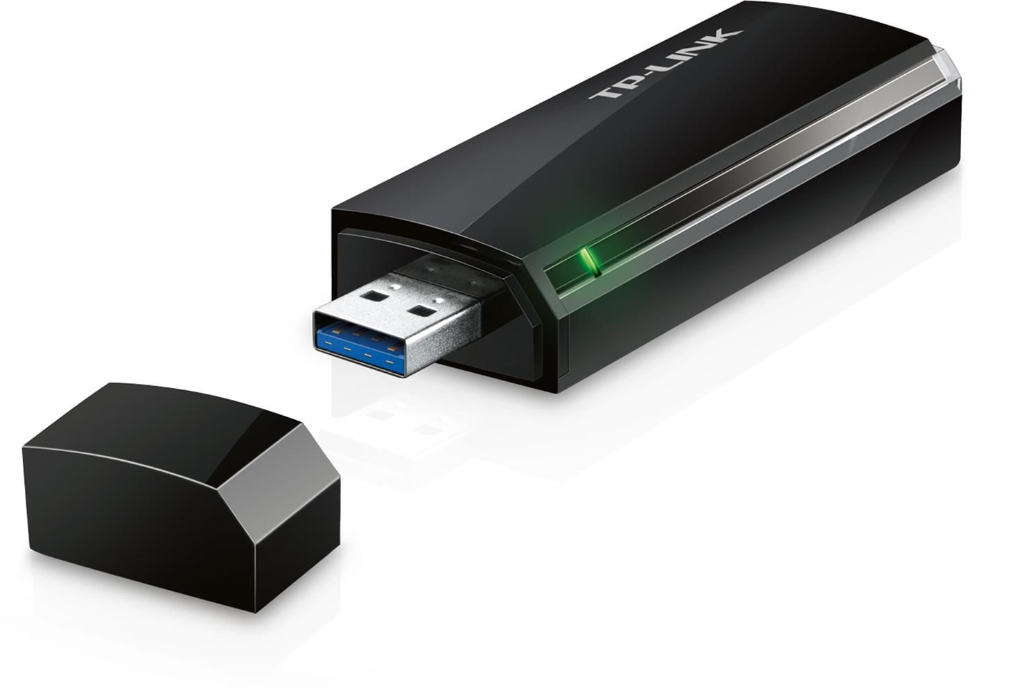 Tp‑Link Archer T4U AC1300 1200 Mbps (400 Mbps 2.4 GHz + 867 Mbps 5 GHz) Dual‑Band MU‑MIMO Yüksek Kazançlı 2× Antenli USB 3.0 Kablosuz USB Adaptör