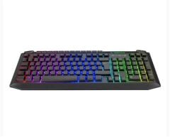 Rampage KB-R310 BROKER V2 Siyah Usb Gökkuşağı Zemin Aydınlatmalı 12800 DPI Oyuncu Klavye + Mouse Set