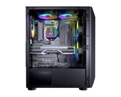 Cougar MX410 Mesh-G RGB 650W 80+ XTC650 Temperli Cam USB 3.0 Mesh Siyah ATX Mid-Tower Gaming Kasa