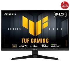 ASUS TUF Gaming VG259QMR5A 24.5'' Fast IPS 310Hz 0.3ms Full HD Adaptive Sync Oyun Monitörü