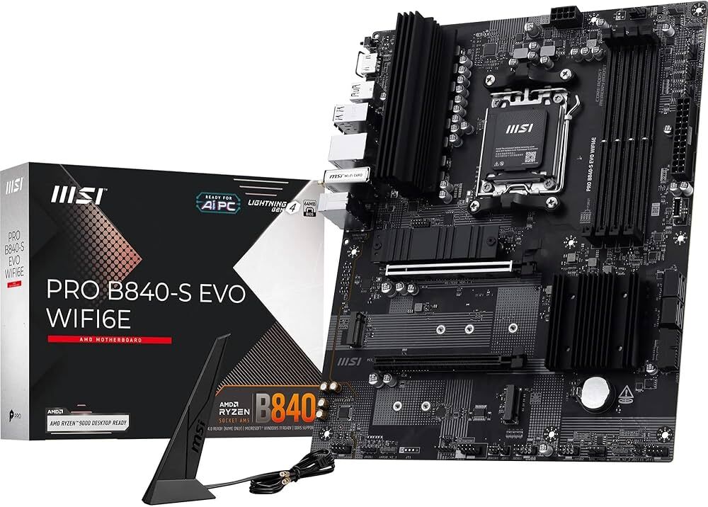 MSI PRO B840-S EVO WIFI6E AM5 DDR5 8000(OC)
