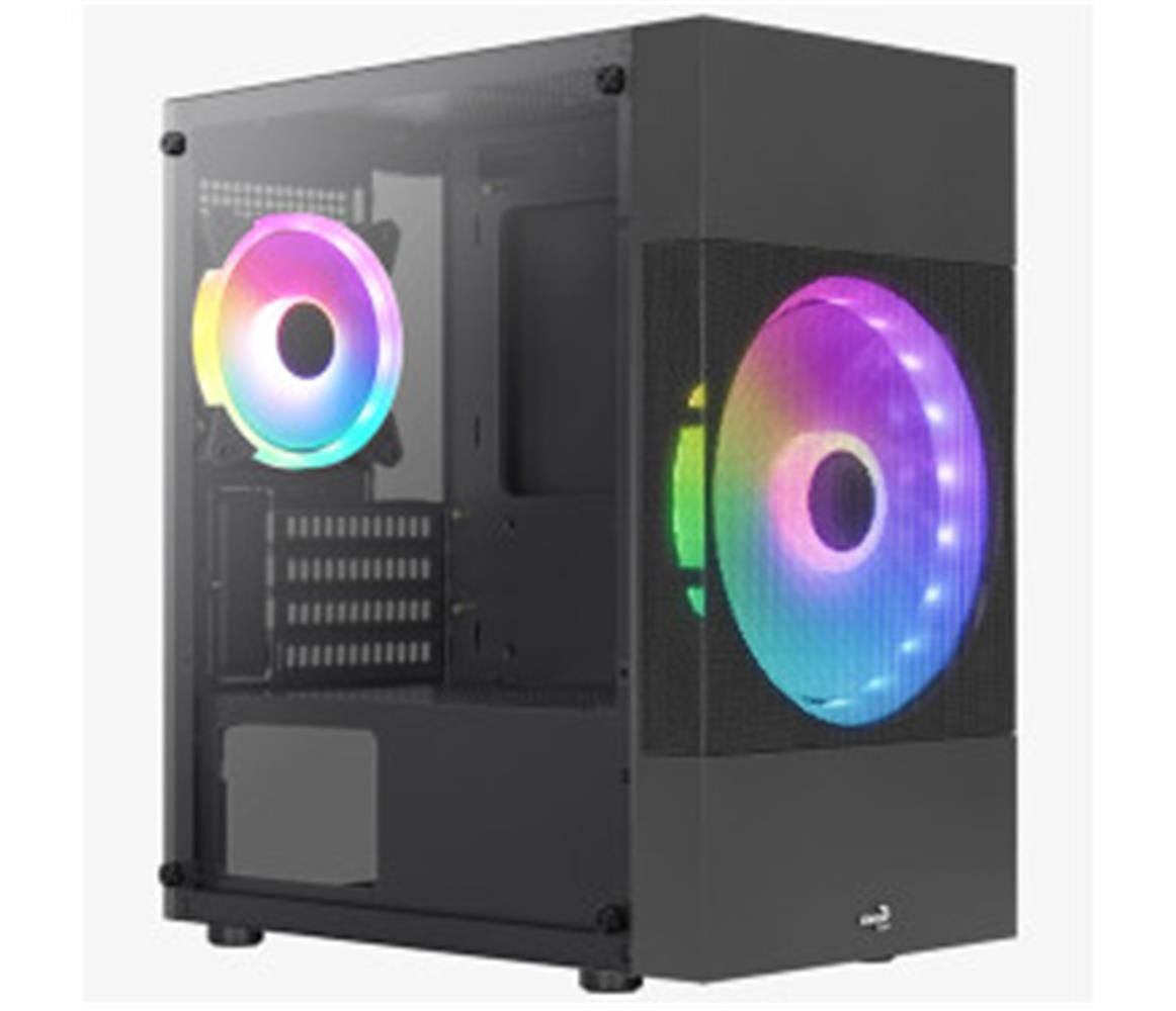 Aerocool AE ATMC LT 500 Atomic Lite 500W Mini Tower Kasa 1x18cm FRGB & 1x12cm FRGB Fanlı