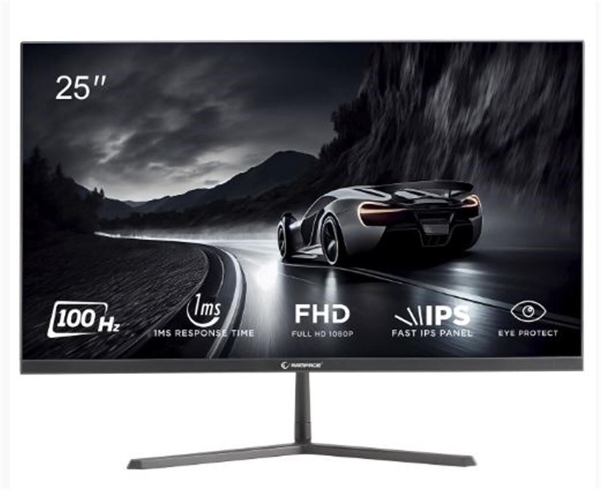Rampage RM25R100 24.5'' 100Hz 1ms (MPRT) HDMI VGA FHD IPS Flat Gaming Oyuncu Monitörü