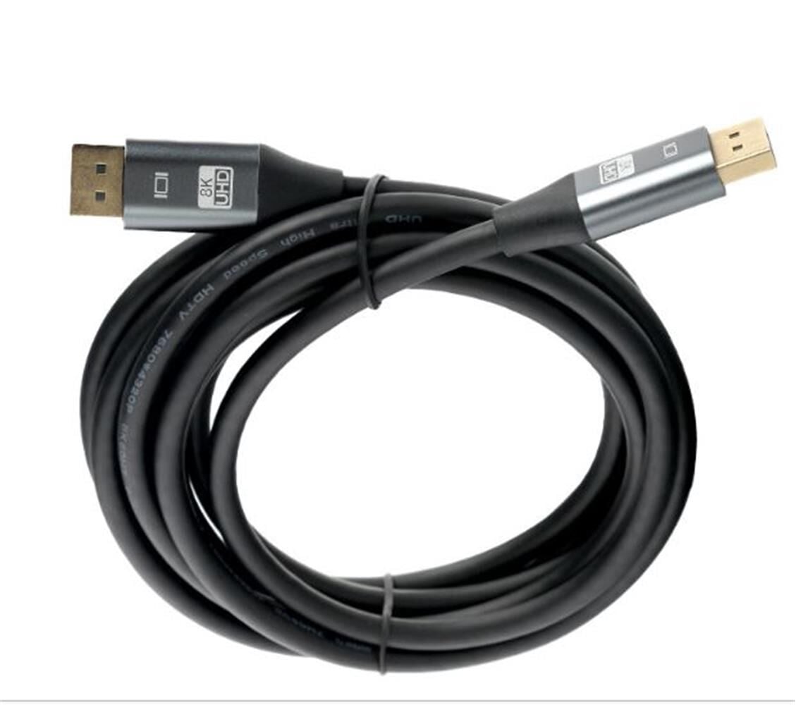 Dark DK-CB-DPL308K 3 Metre DisplayPort 1.4v Kablo - 8K 60Hz / 4K 144Hz Destekli