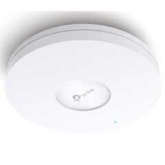 TP‑LINK Omada EAP610 AX1800 Dual‑Band Wi‑Fi 6 (2.4 GHz 574 Mbps + 5 GHz 1201 Mbps) Tavan Tipi/Wall‑Mount AP, 1×Gigabit RJ45 PoE+, DC Adaptör Dahil
