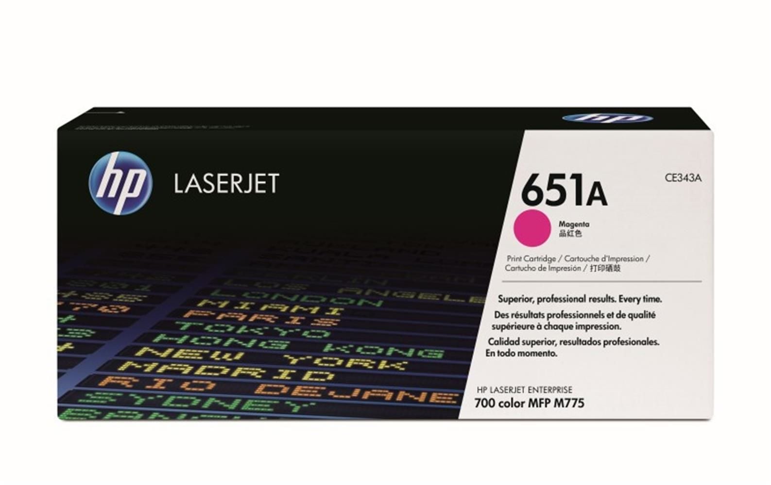 HP 651A Magenta Orijinal LaserJet Toner Kartuşu - 16.000 Sayfa - CE343A