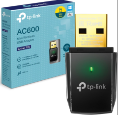 TP-Link Archer T2U AC600 Dual Band 2.4GHz 5GHz USB Kablosuz WiFi Adaptör Archer-T2U Wireless Network Adapter