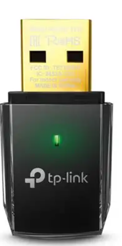 TP-Link Archer T2U AC600 Dual Band 2.4GHz 5GHz USB Kablosuz WiFi Adaptör Archer-T2U Wireless Network Adapter