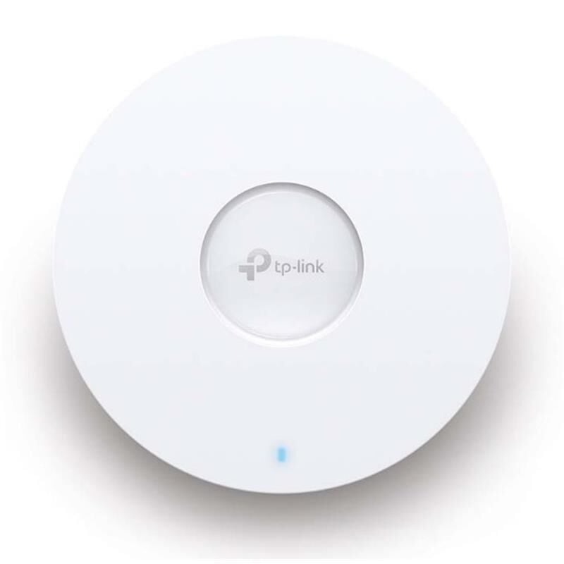 TP-LINK Omada EAP613 AX1800 Wi-Fi 6 Dual Band Tavan Tipi Access Point 574Mbps 2.4GHz + 1201Mbps 5GHz 1×Gigabit RJ45 Port PoE Destekli Adaptörsüz