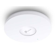 TP-LINK Omada EAP613 AX1800 Wi-Fi 6 Dual Band Tavan Tipi Access Point 574Mbps 2.4GHz + 1201Mbps 5GHz 1×Gigabit RJ45 Port PoE Destekli Adaptörsüz