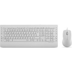 Everest KM-3850 Beyaz Kablolu Q Multimedia Klavye + Optik Mouse Set