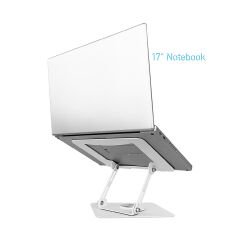 FRISBY FNC-5125ST Taşınabilir Katlanır Alüminyum Notebook Standı — 10''-17''