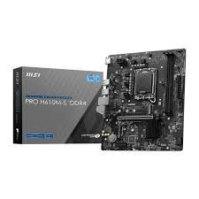 MSI PRO H610M-S DDR4 II 3200MHZ MATX 1700P