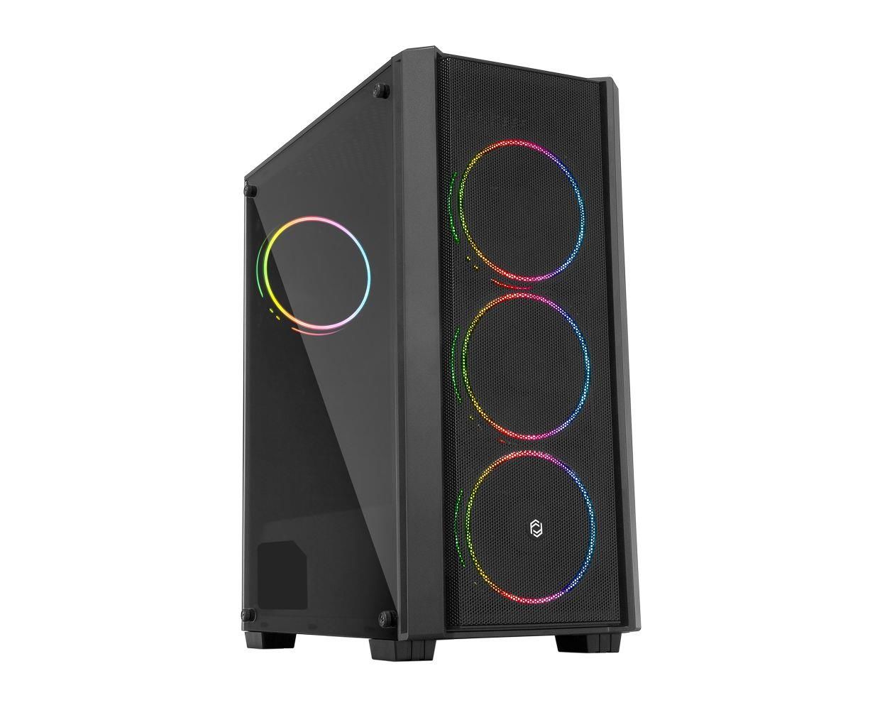 Frisby FC-9420G 600W 80+4X Gaming Mesh Kasa RGB Fanlı