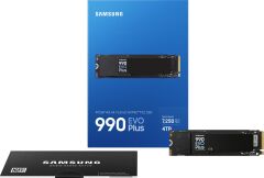 Samsung 990 EVO Plus 4TB NVMe PCIe Gen4 x4 / Gen5 x2 M.2 2280 SSD (7250MB Okuma / 6300MB Yazma) - MZ-V9S4T0BW