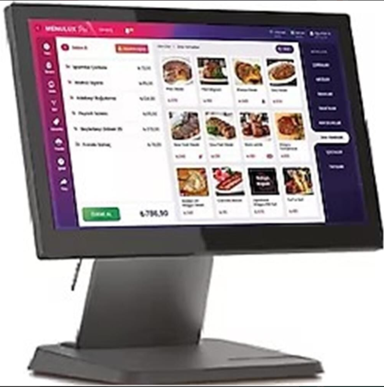 Spenta SP-185I-I5-SS Intel Core i5 5. Nesil 8GB 128GB SSD 18.5'' + 2. Ekran Dokunmatik Windows 11 POS PC