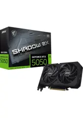MSI GeForce RTX 5050 Shadow 2X OC 8GB GDDR6 128-Bit Ekran Kartı