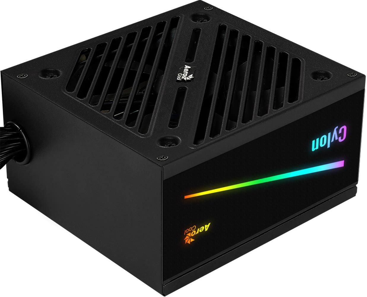 Aerocool Cylon AE‑CYLNP500 500W RGB 80+ Bronze 12 cm Fan Aktif PFC Non‑Modüler ATX12V 2.4 PSU