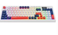 Everest KB-85 SILENT PRO Kablosuz 2.4GHz + Bluetooth RGB Q Türkçe Membrane Sessiz Wireless Oyuncu Klavyesi (Beyaz / Mavi / Kırmızı)