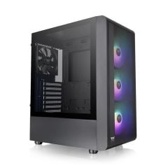 Thermaltake S200 TG ARGB 650 W 80 Plus 3×120 mm ARGB Lite Fan Mesh Ön Panel Tempered Glass Yan Pencereli Mid‑Tower ATX Oyuncu Kasası