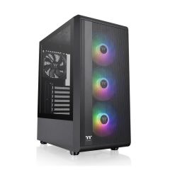 Thermaltake S200 TG ARGB 650 W 80 Plus 3×120 mm ARGB Lite Fan Mesh Ön Panel Tempered Glass Yan Pencereli Mid‑Tower ATX Oyuncu Kasası