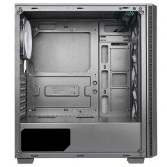 FRISBY FC-9440G 650W 80+ Mid-Tower ATX Gaming Kasa | 4 x 120 mm RGB Fan | Mesh Ön Panel & 4 mm Temperli Yan Cam | USB 3.0+2xUSB 2.0