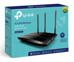 TP-Link Archer VR400 AC1200 1200Mbps 4 Port ADSL/VDSL Modem Router Dual Band Wi-Fi Router Archer-VR400