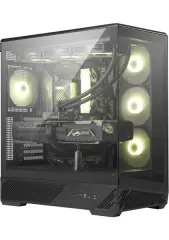 MSI MAG PANO 130R PZ Siyah ARGB Temperli Cam Mid Tower ATX Bilgisayar Kasası (PSU Yok)
