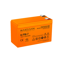 Makelsan 12V 9Ah VRLA Tam Bakımsız Kuru Tip Akü (TSE Onaylı)