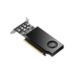 PNY NVIDIA RTX A1000 8 GB GDDR6 128‑Bit Pascal Ayaklı (VCNRTXA1000‑SB) Sessiz (Pasif) Soğutmalı 4 × Mini DisplayPort 1.4a Yapay Zekâ & İş İstasyonu GPU