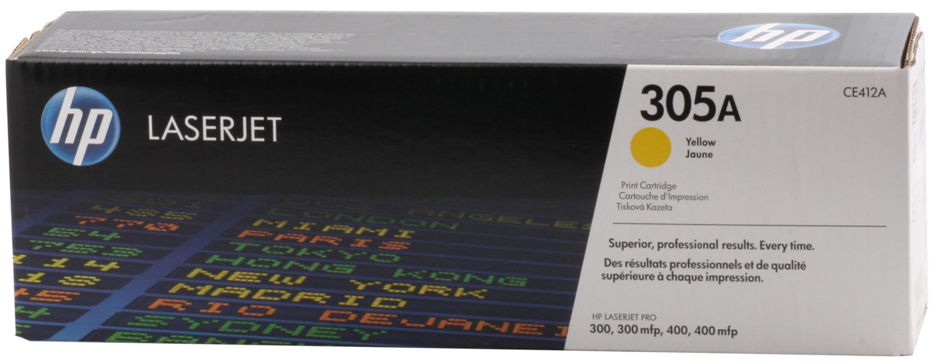 HP 305A Sarı (Yellow) Orijinal LaserJet Toner Kartuşu - 2.600 Sayfa - CE412A