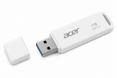 Acer 1TB USB 3.2 Gen 1 UP300-1TB-WH Beyaz Flash Bellek (120-100 MB-s) Okuma-Yazma