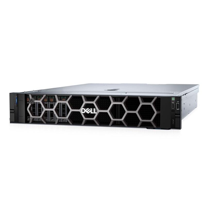 Dell PowerEdge R760xs Rack Sunucu Intel Xeon Silver 5418Y 2.10GHz 24 Çekirdek 128GB (2x64GB) RAM 960GB (2x480GB) SATA SSD 16x2.5'' 2x1100W Redundant PSU Hot-Plug 3 Yıl Yerinde Garanti