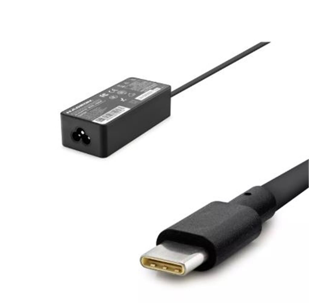 Hadron HD8858 20V 3.25A 65W USB Type-C Laptop Adaptörü — APPLE/ASUS/DELL/HP/LENOVO Uyumlu (Siyah)